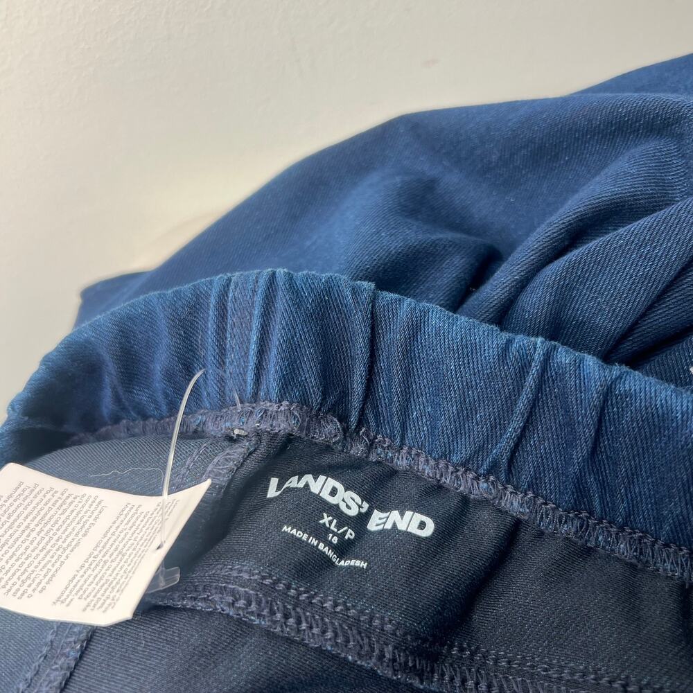 Land's End Starfish Wide Leg Denim Pant Size XLP - Picture 5 of 6